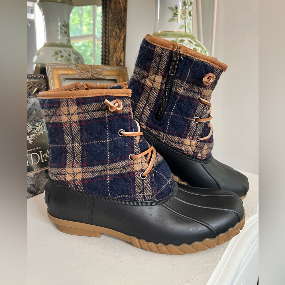 STQ Women's Duck Boots Waterproof
